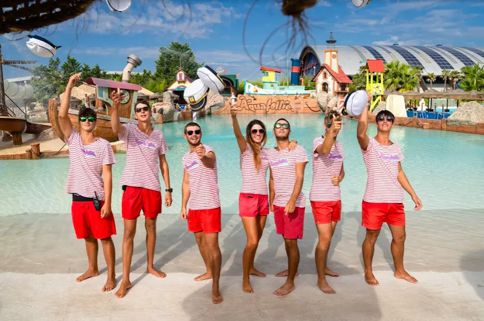 Il nostro team di bravissimi e simpaticissimi bagnini.