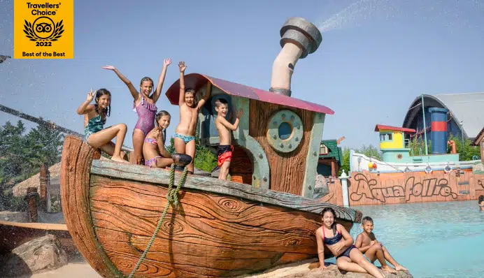 Aquafollie, il parco acquatico è di nuovo travellers' Choice Best of the Best